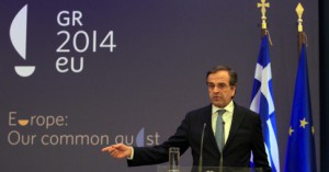 Griechenland übernimmt zum 1. Januar 2014 die EU-Ratspräsidentschaft von Litauen. Bildquelle: picture allianz / dpa