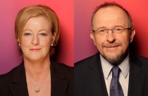 Michaela Engelmeier MdB und Axel Schäfer MdB